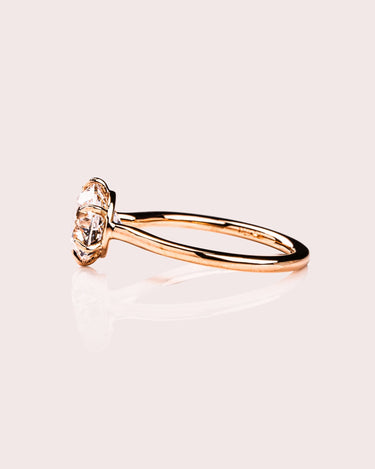 Veronica - Round Lab - Diamond - Zen Moissanite