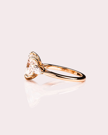 Vicky - Oval & Pear - Zen Moissanite