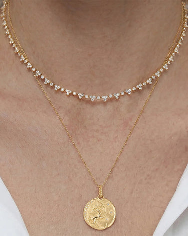 Zodiac Medallion Pendant - ZM Fine Jewelry