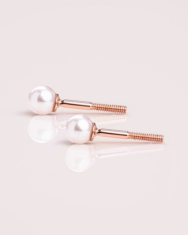 Laila - Pearl Earrings - Zen Moissanite
