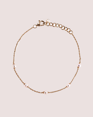 Maggie - Pearl Bracelet - Zen Moissanite