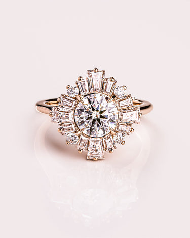 Poppy - Round - Zen Moissanite
