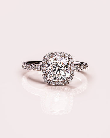 Ready to Ship - Emily - Cushion - Zen Moissanite
