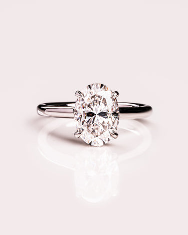 Ready to Ship - Jasmine - Hybrid Oval - Zen Moissanite