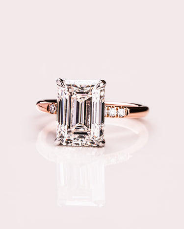 Ready to Ship - Michelle - Emerald - Zen Moissanite