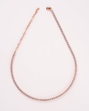 Tennis Necklace Choker - Zen Moissanite
