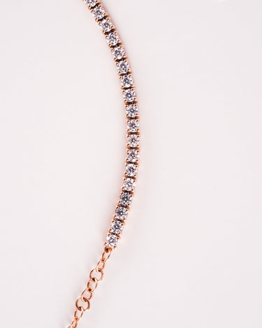 Tennis Necklace Choker - Zen Moissanite