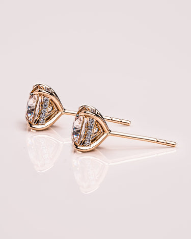 Zhavia - Cushion (Champagne) - Zen Moissanite
