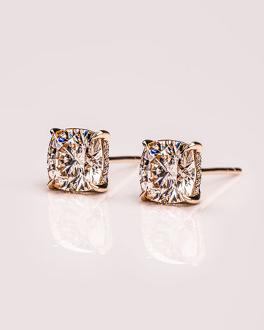 Zhavia - Cushion (Champagne) - Zen Moissanite
