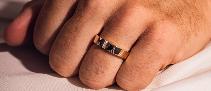 Men's Band - Zen Moissanite
