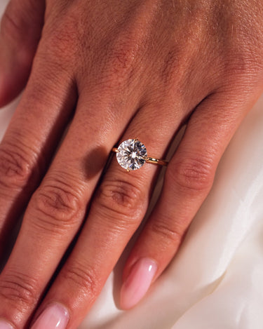 Atlas - Round - Zen Moissanite