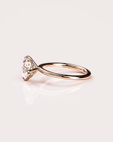 Atlas (with Hidden Halo) - Round - Zen Moissanite