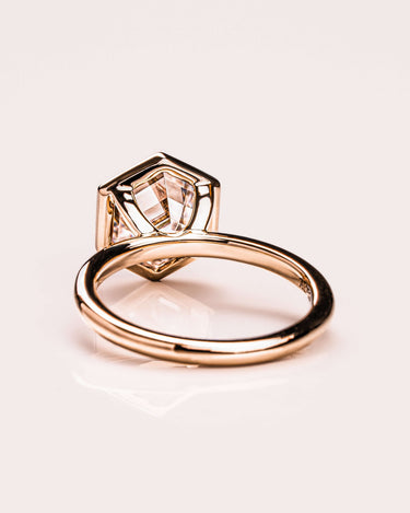 Beth - Hexagon - Zen Moissanite