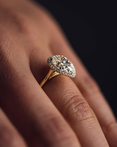 Cambri - Pear - Pear - Zen Moissanite
