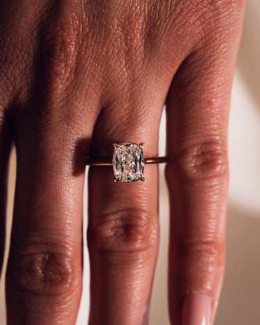 Caroline - Elongated Cushion - Zen Moissanite