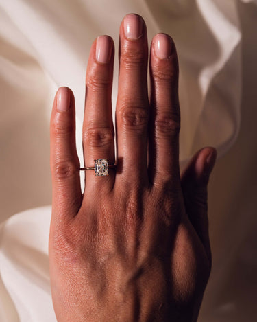 Caroline - Elongated Cushion - Zen Moissanite