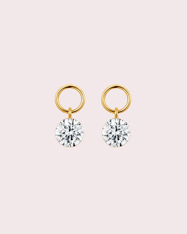 Charm - Round Lab-Diamond - ZM Fine Jewelry