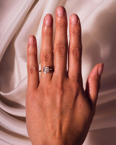 Christelle - Elongated Cushion - Zen Moissanite