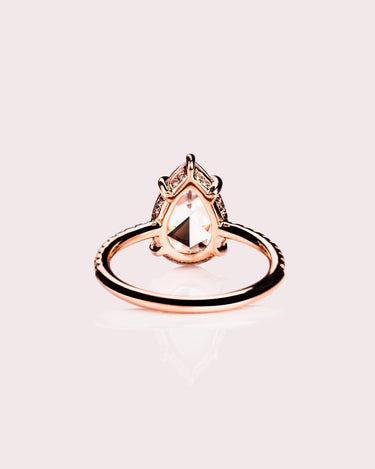Emilia - Rose Pear - Zen Moissanite