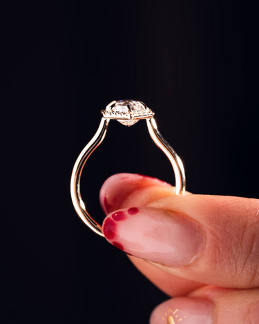 Evelyn - Elongated Hexagon Lab Diamond - Zen Moissanite