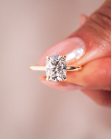 Floralie - Elongated Cushion - Zen Moissanite