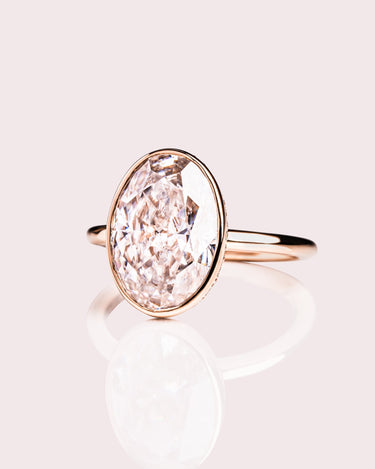 Hali - Oval - Zen Moissanite