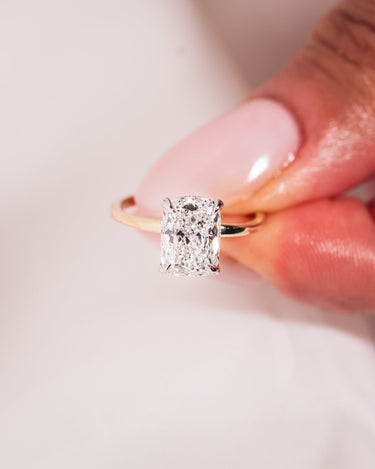 Harley - Elongated Cushion - Zen Moissanite