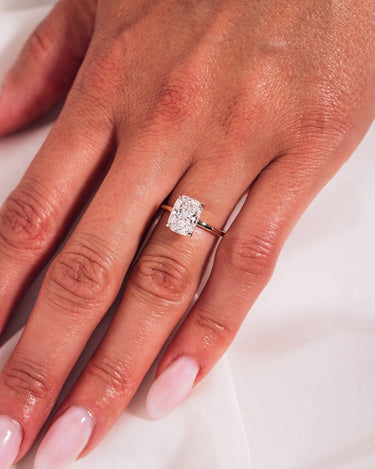 Harley - Elongated Cushion - Zen Moissanite