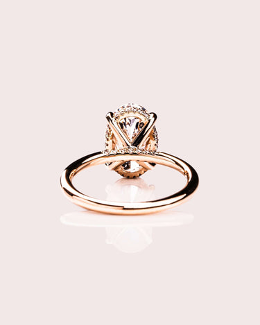 Harper - Oval Lab - Diamond - Zen Moissanite