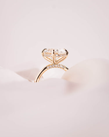 Harper - Oval Lab - Diamond - Zen Moissanite