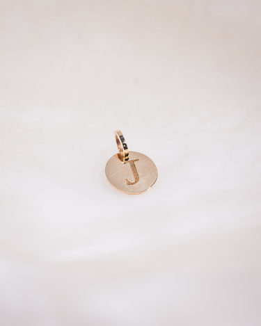 Initial Pendant - Zen Moissanite