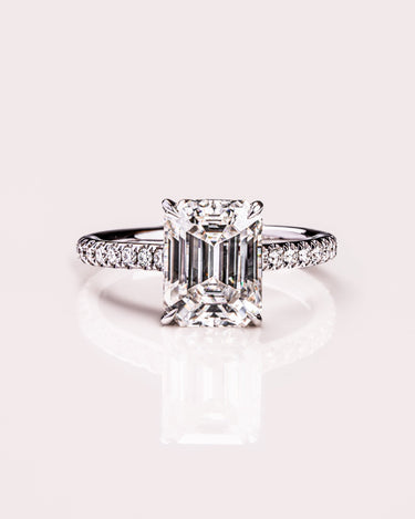 Jasmine - Emerald - Zen Moissanite