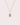 Lab-Grown Pink Sapphire Necklace - ZM Fine Jewelry