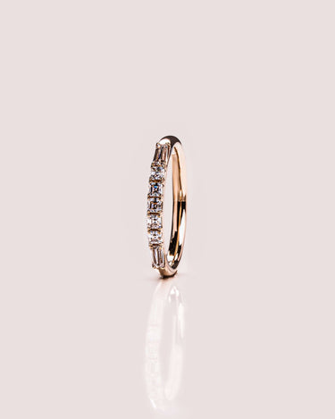 Lilian - Asscher & Tapered Baguette - Zen Moissanite