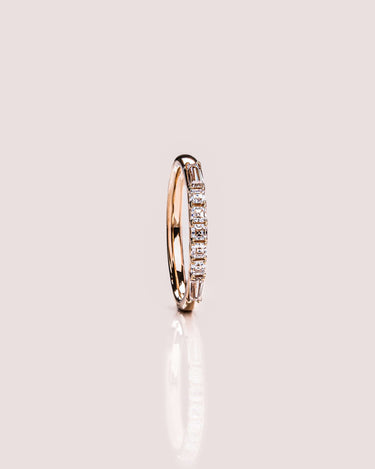 Lilian - Asscher & Tapered Baguette - Zen Moissanite
