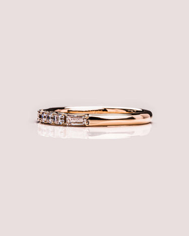 Lilian - Asscher & Tapered Baguette - Zen Moissanite