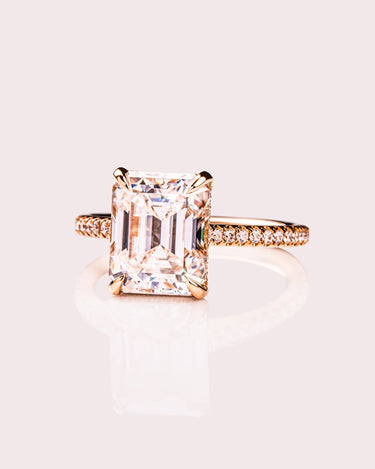 Maria - Emerald - Zen Moissanite