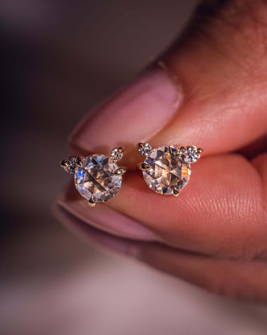 Marjorie - Round Rose - Zen Moissanite