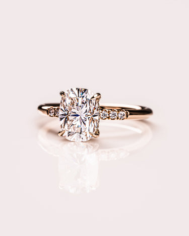 Michelle - Elongated Cushion - Zen Moissanite