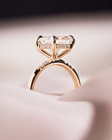 Michelle - Princess Lab - Diamond - Zen Moissanite