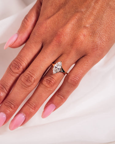 Norma - Marquise - Zen Moissanite