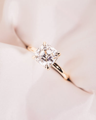 Randi - Asscher - Zen Moissanite