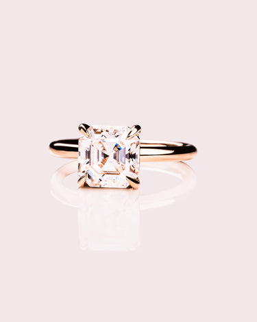 Randi - Asscher - Zen Moissanite