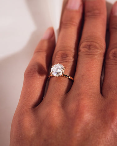 Randi - Round - Zen Moissanite