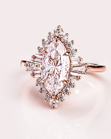 Ready to Ship - Adelaide - Marquise - Zen Moissanite