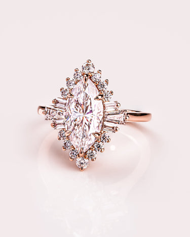 Ready to Ship - Adelaide - Marquise - Zen Moissanite