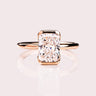 Ready to Ship - Ally - 2.05ct Radiant Lab - Diamond - Zen Moissanite