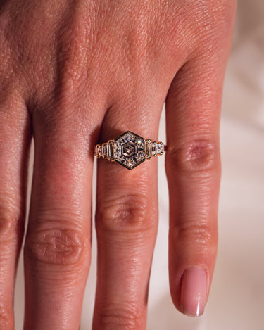 Ready to Ship - Annalise - Hexagon - Zen Moissanite