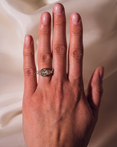 Ready to Ship - Annalise - Hexagon - Zen Moissanite