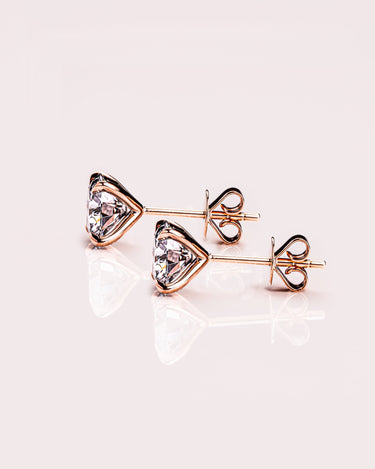Ready to Ship - Audrey - Round Brilliant (Grey) - Zen Moissanite